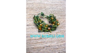 Beads Bracelets Multi Color